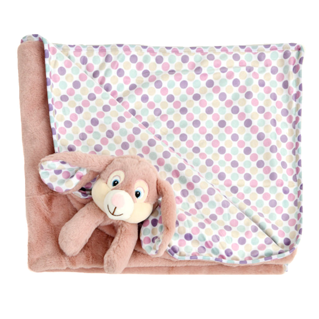 Pink Bunny Blanket – Large